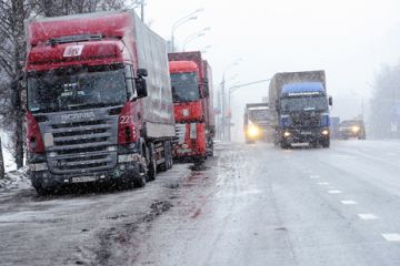 C 1 марта подмосковные дороги закроют для грузовиков в дневное время C 1 марта подмосковные дороги закроют для грузовиков в дневное время