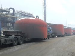 На КуйбышевАзот с Урала прибыла колонна С-5703 На КуйбышевАзот с Урала прибыла колонна С-5703